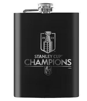 Vegas Golden Knights 2023 Stanley Cup Champions Flask