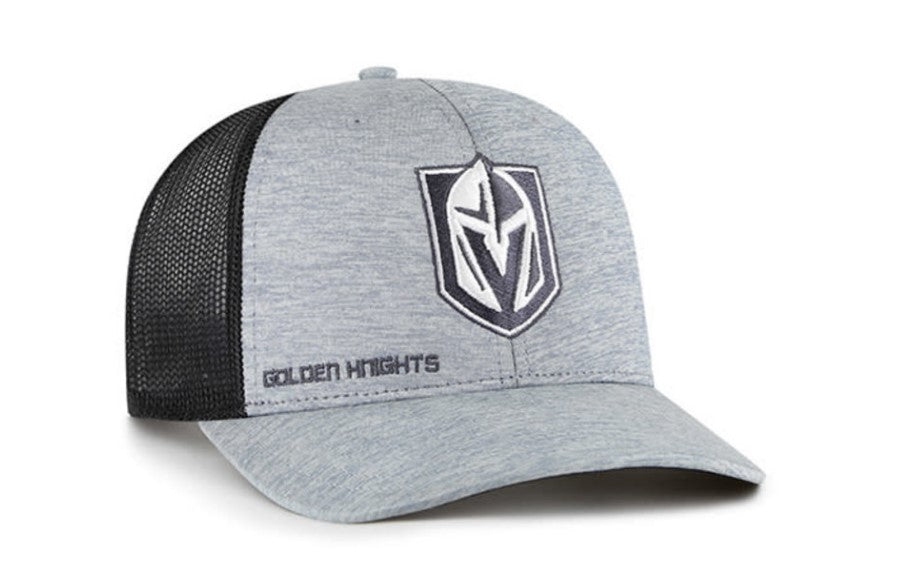 Vegas Golden Knights '47 Trucker Grey Ledge Snapback Hat