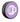 Vegas Golden Knights Hockey Fights Cancer Puck - Purple
