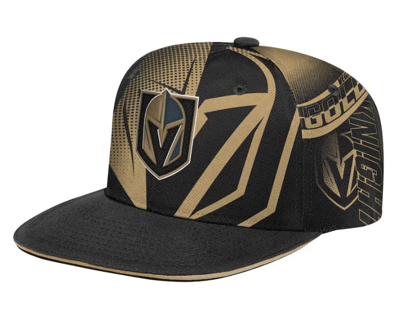 Vegas Golden Knights Youth Impact Fashion Black Snapback Hat