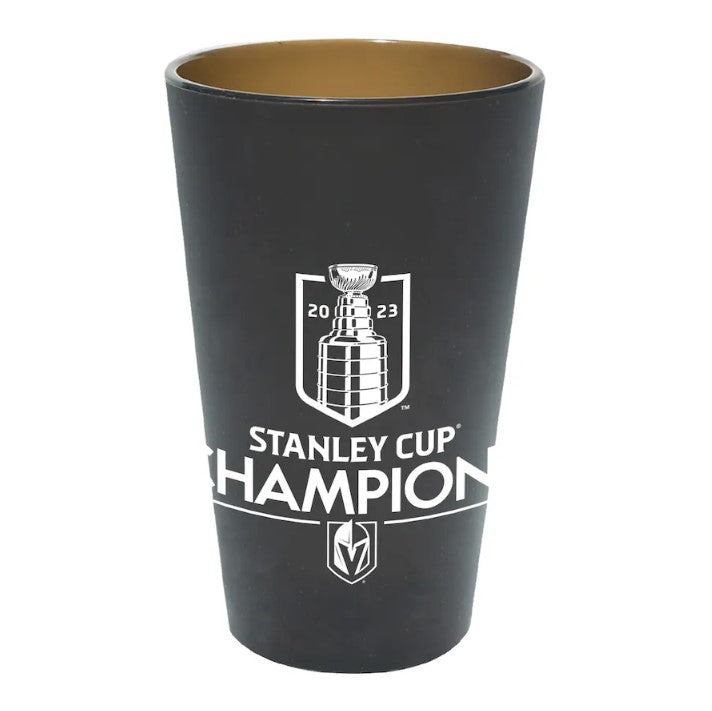 Vegas Golden Knights 2023 Stanley Cup Champions 16oz. Silicone Pint Glass