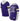 Minnesota Vikings Twofer Layered Long Sleeve Hoodie T-Shirt - Purple