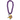 Minnesota Vikings Oversized 3D Foam Logo Fan Chain Necklace - Purple Chain