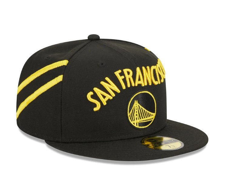 Golden State Warriors 2023 City Edition 9Fifty Snapback Hat - Black