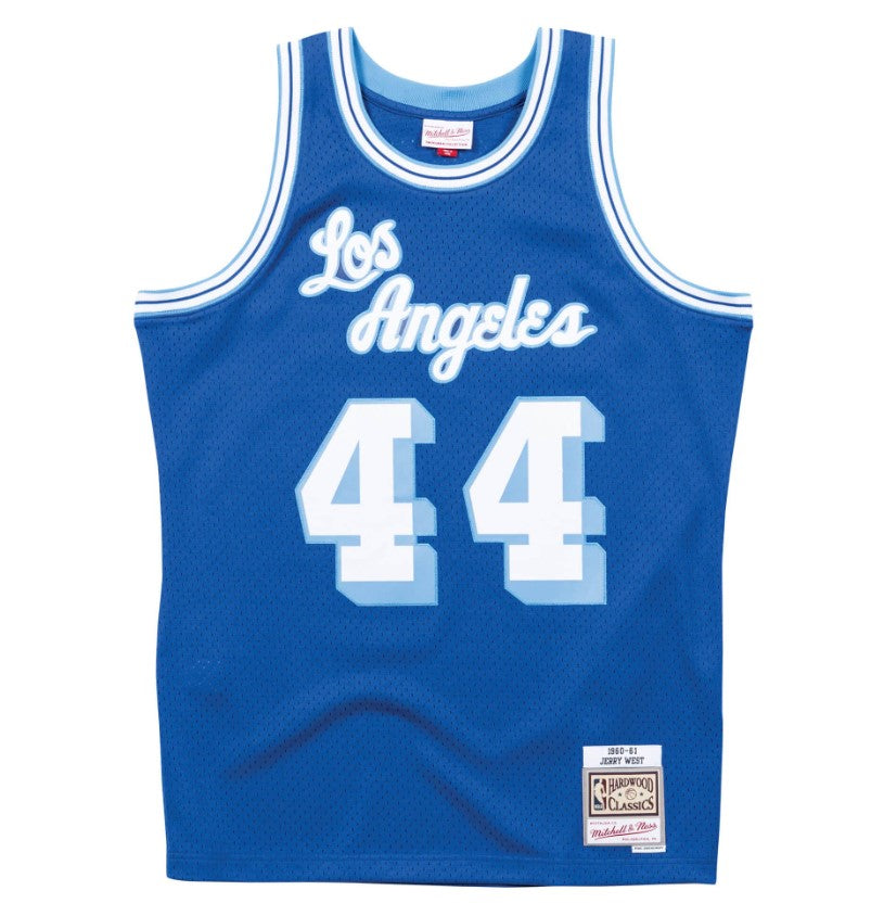 Men's Mitchell & Ness Shaquille O'Neal White Los Angeles Lakers 2002-03 Hardwood Classics Swingman Jersey