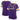 Minnesota Vikings Redzone Draw Play Athena Lace-Up Womens T-Shirt - Purple