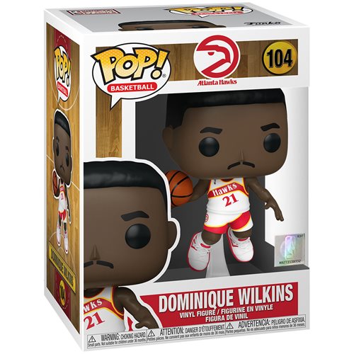 Funko POP! Basketball: Atlanta hawks - Dominique Wilkins #104