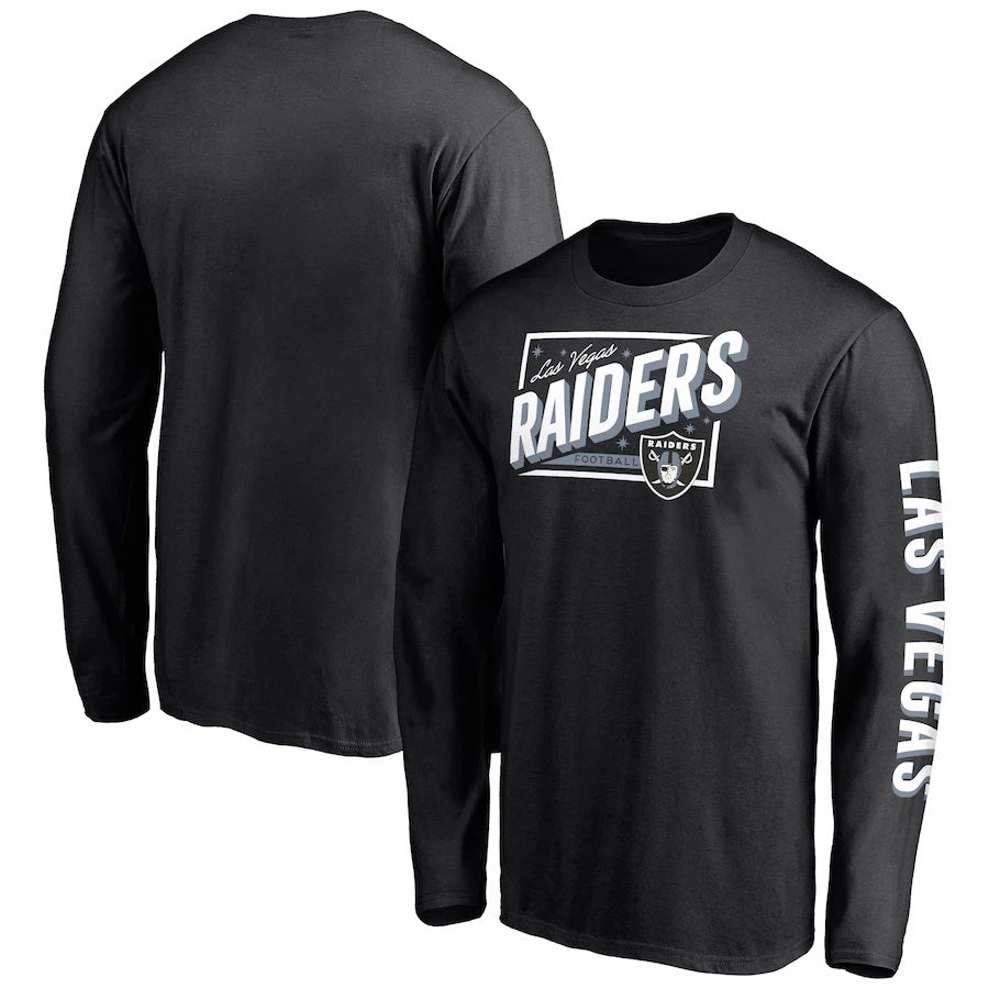 Las Vegas Raiders Men's Black Hometown Collection Long Sleeve T-Shirt