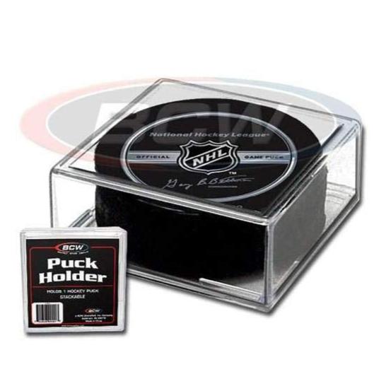 BCW Square Hockey Puck Display Case