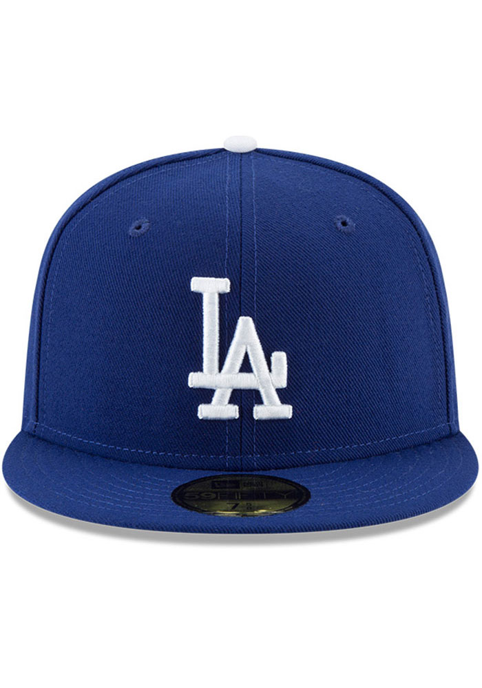 Los Angeles Dodgers Mens Blue AC Game 59FIFTY Fitted Hat