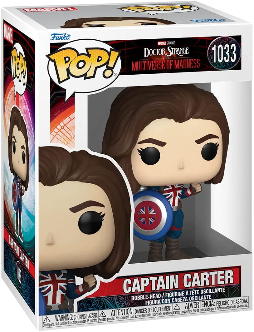 Funko POP! Marvel: Doctor Strange in the Multiverse of Madness - Captain Carter #1033