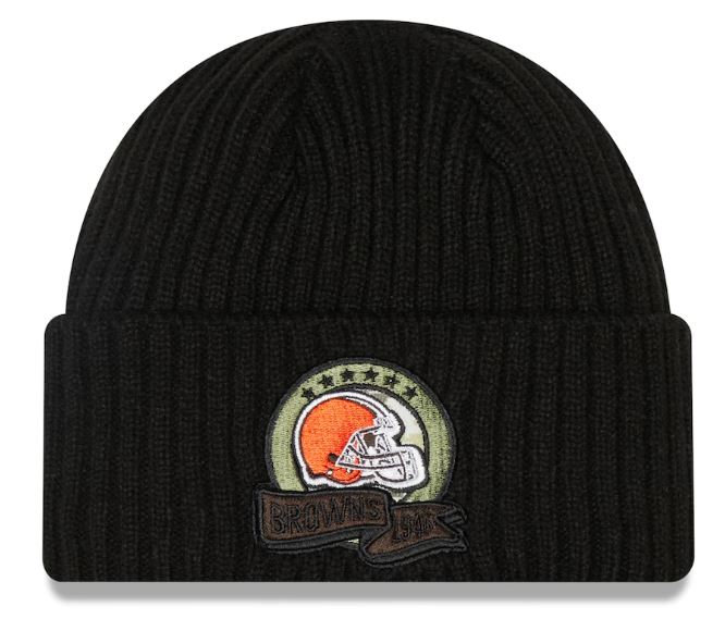 Cleveland Browns 2022 Salute To Service Knit Beanie