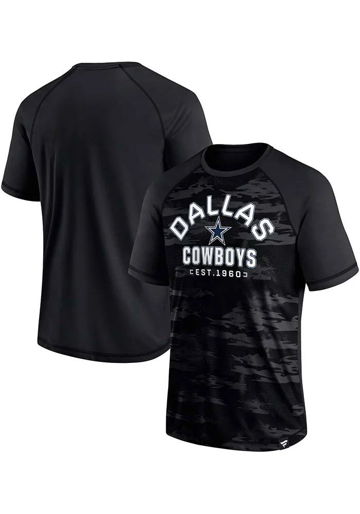 Dallas Cowboys Black Hail Mary Short Sleeve T