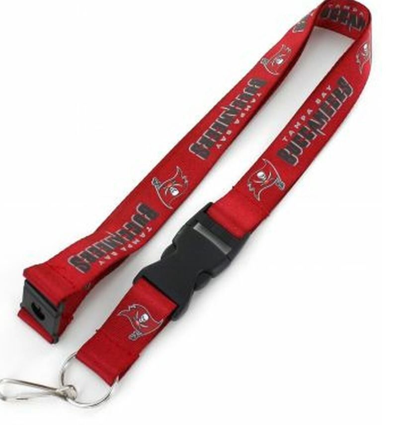 Tampa Bay Buccaneers Team Lanyard - Red