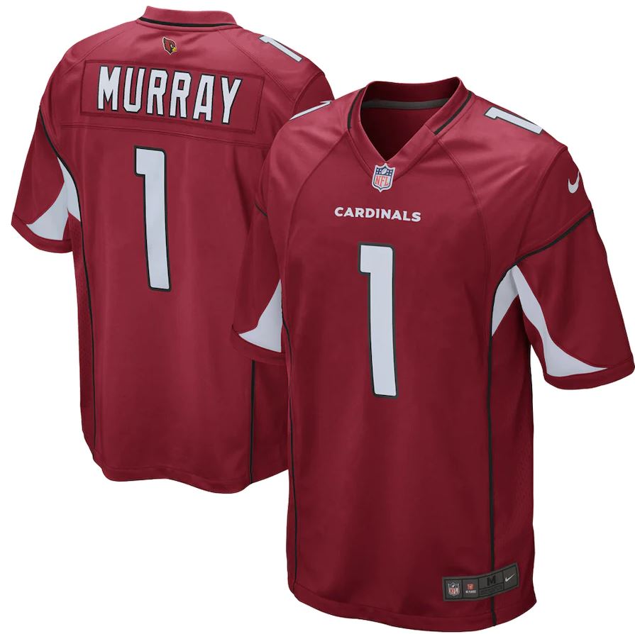 Arizona Cardinals Men's Kyler Murray #1 Red Nike Game Jersey ***