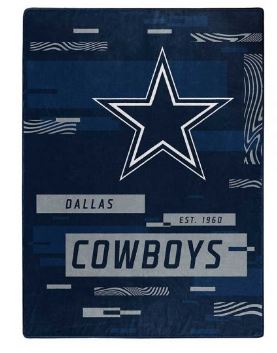Dallas Cowboys NFL Digitize Raschel Throw Blanket