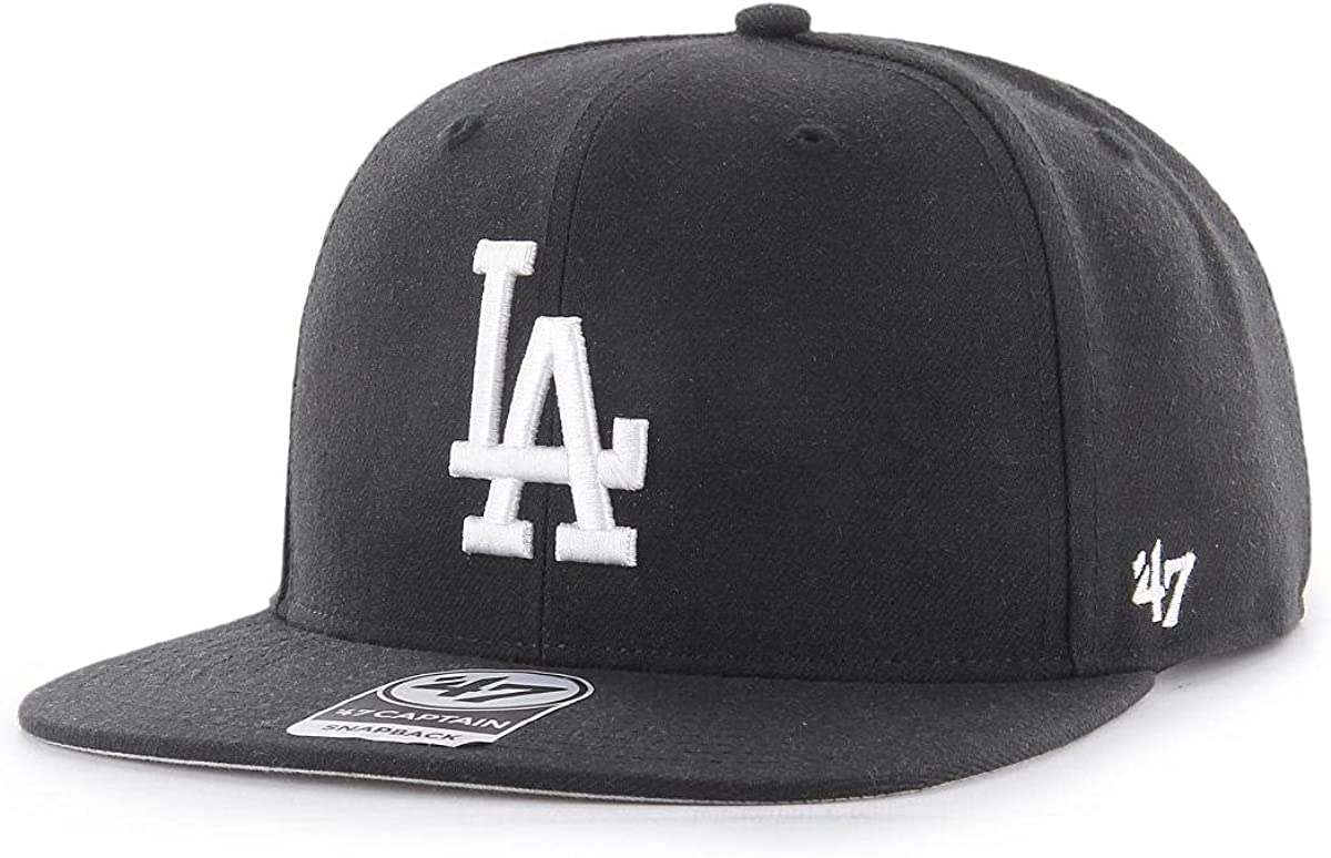 LA Dodgers '47 Captain Snapback Hat - Black