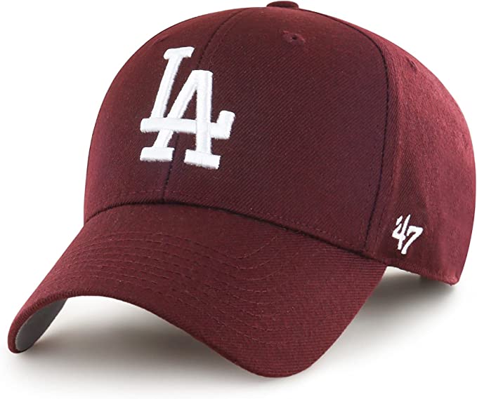 Los Angeles Dodgers '47 Brand Clean Up Slouch Hat - Maroon
