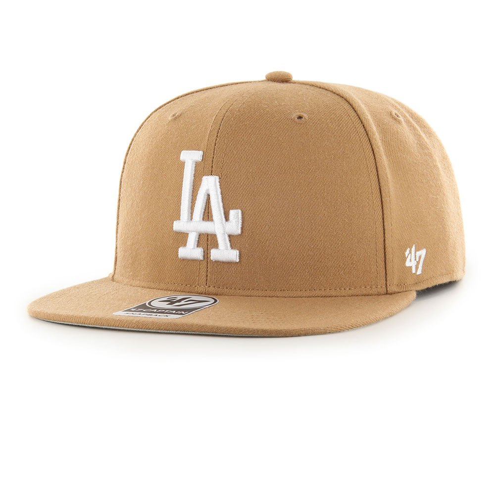 LA Dodgers '47 Captain Snapback Hat - Tan