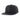 Vegas Golden Knights '47 Brand Tonal Flat Bill Fitted Hat - Black on Black