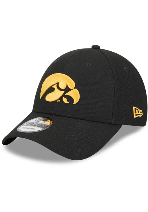 Iowa Hawkeyes Black 9FORTY Hat
