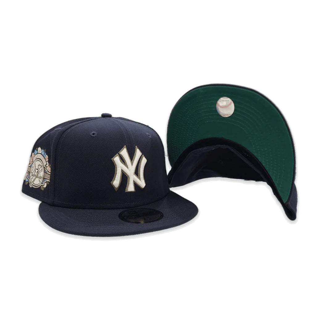 Green bottom yankee sales fitted
