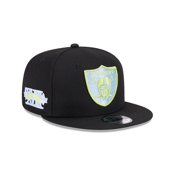 Raiders 59FIFTY Color Pack Hat With Green and Blue Logo