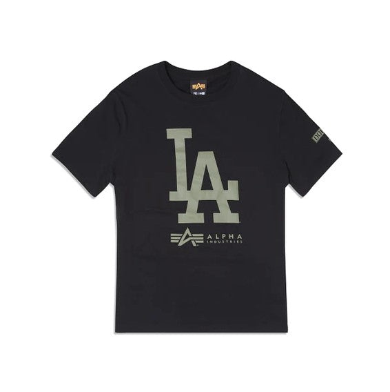 Los Angeles Dodgers Alpha Industries Black T-Shirt