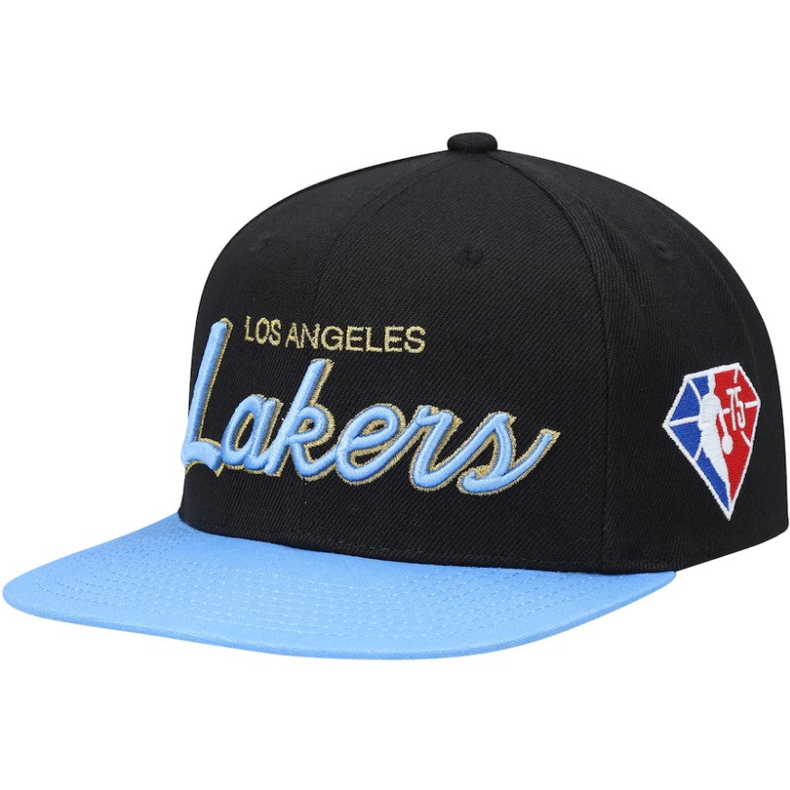 Los Angeles Lakers 75th Anniversary Snapback MLPS