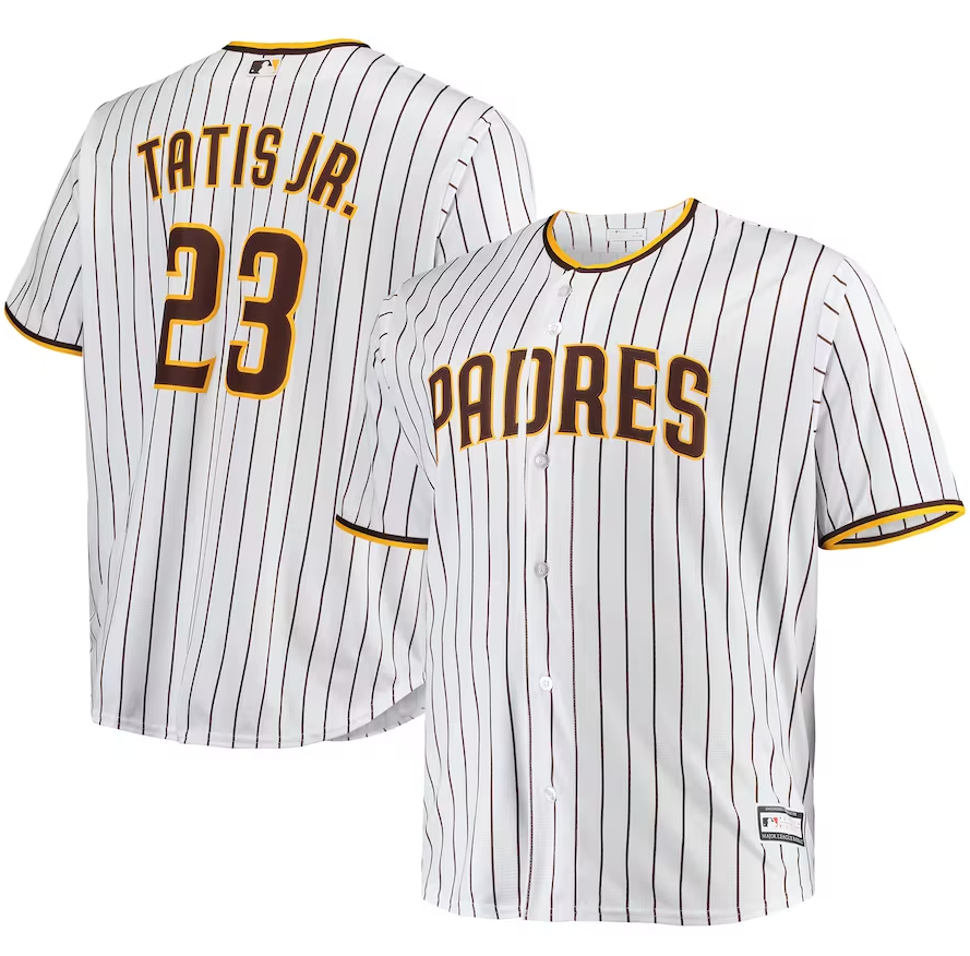 Fernando Tatis San Diego Padres Toddlers Official Player Baseball Jersey – White***