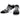 Vegas Golden Knights Block Black/White Stripe Socks
