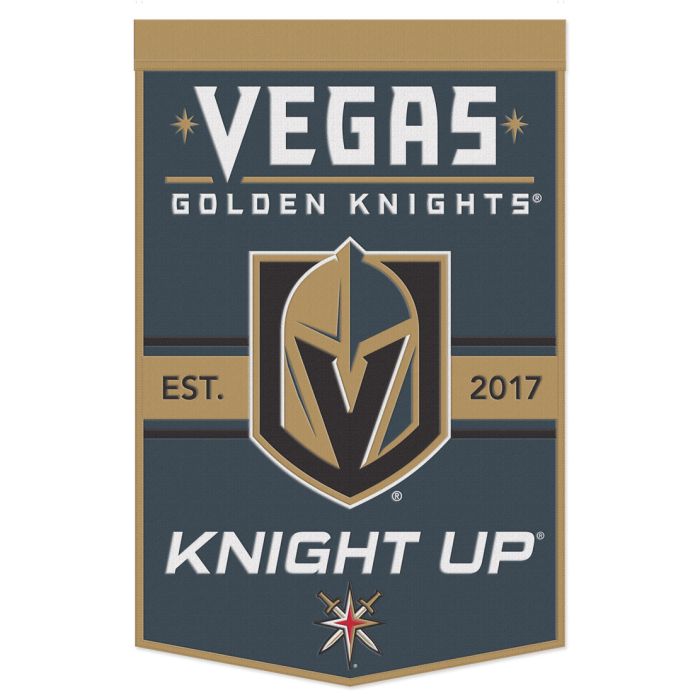Vegas Golden Knights 24" x 32" Wool Banner