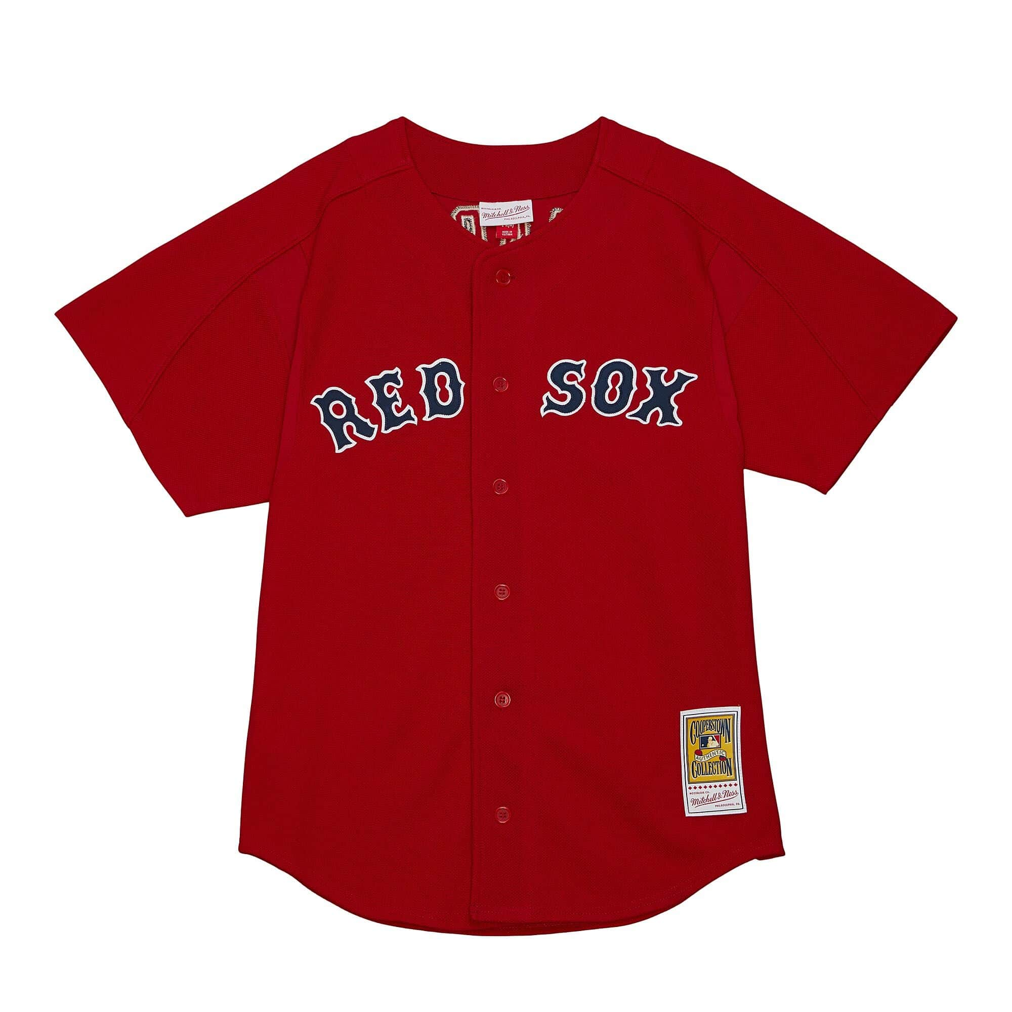 Boston Red Sox Mitchell & Ness Nomar Garciaparra Authentic 2004 Batting Practice Jersey