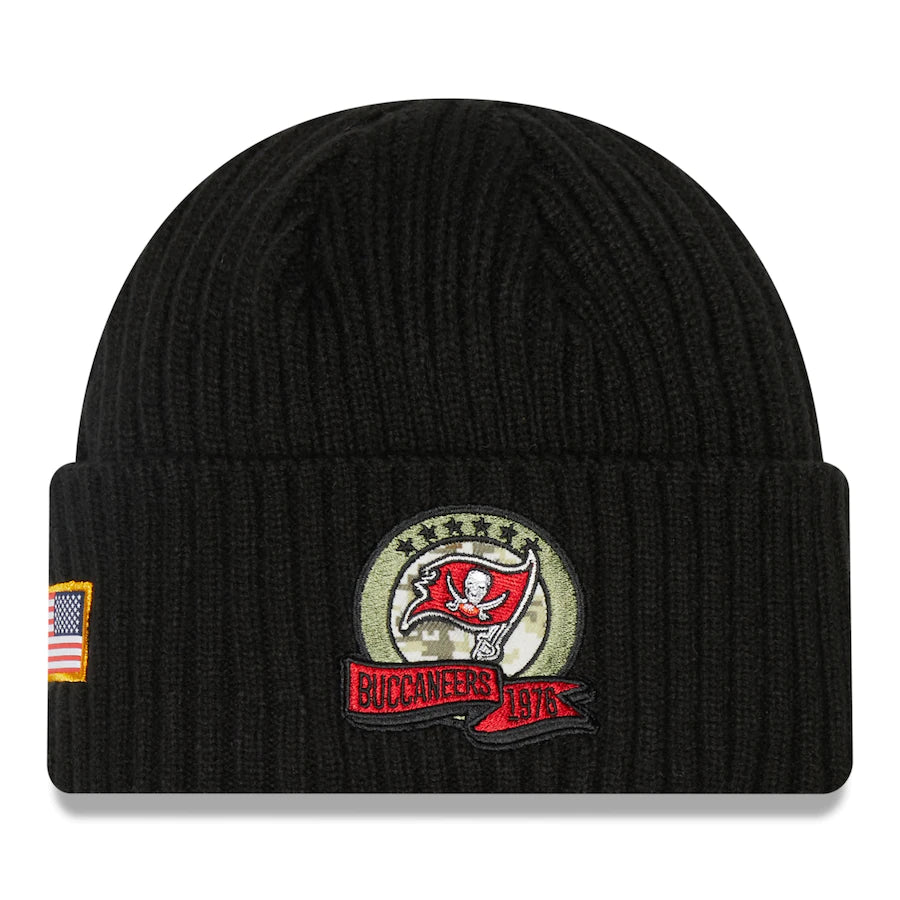 Tampa Bay Buccaneers 2022 Salute To Service Knit Beanie