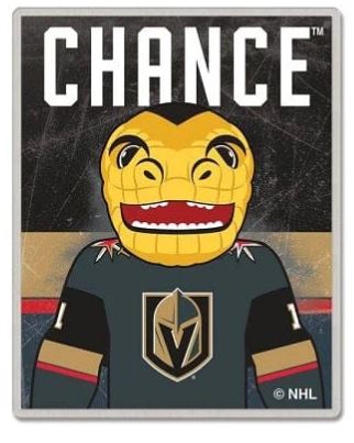 VEGAS GOLDEN KNIGHTS CHANCE THE MASCOT COLLECTOR PIN