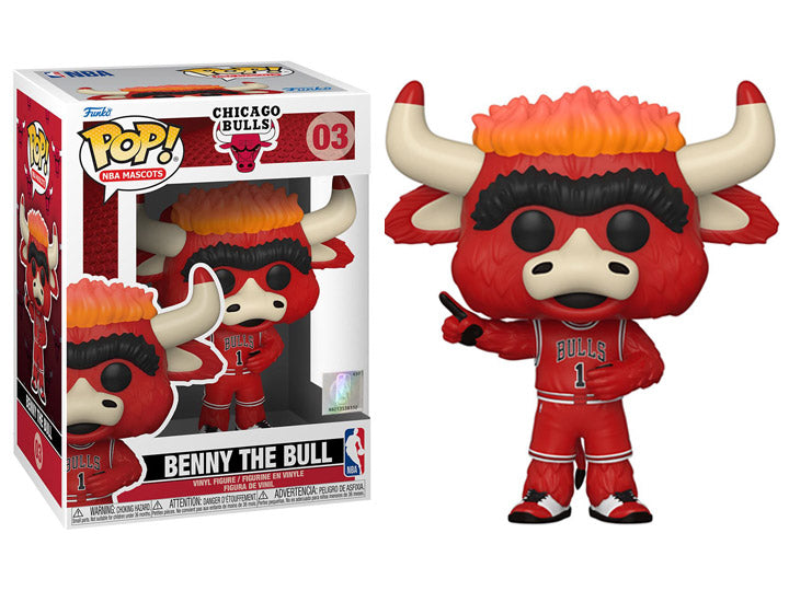 Pop! NBA: Mascots - Benny the Bull (Chicago) #03