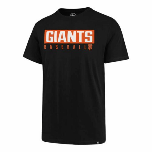 San Francisco Giants Men's Black Dub Major Super Rival Tee by '47