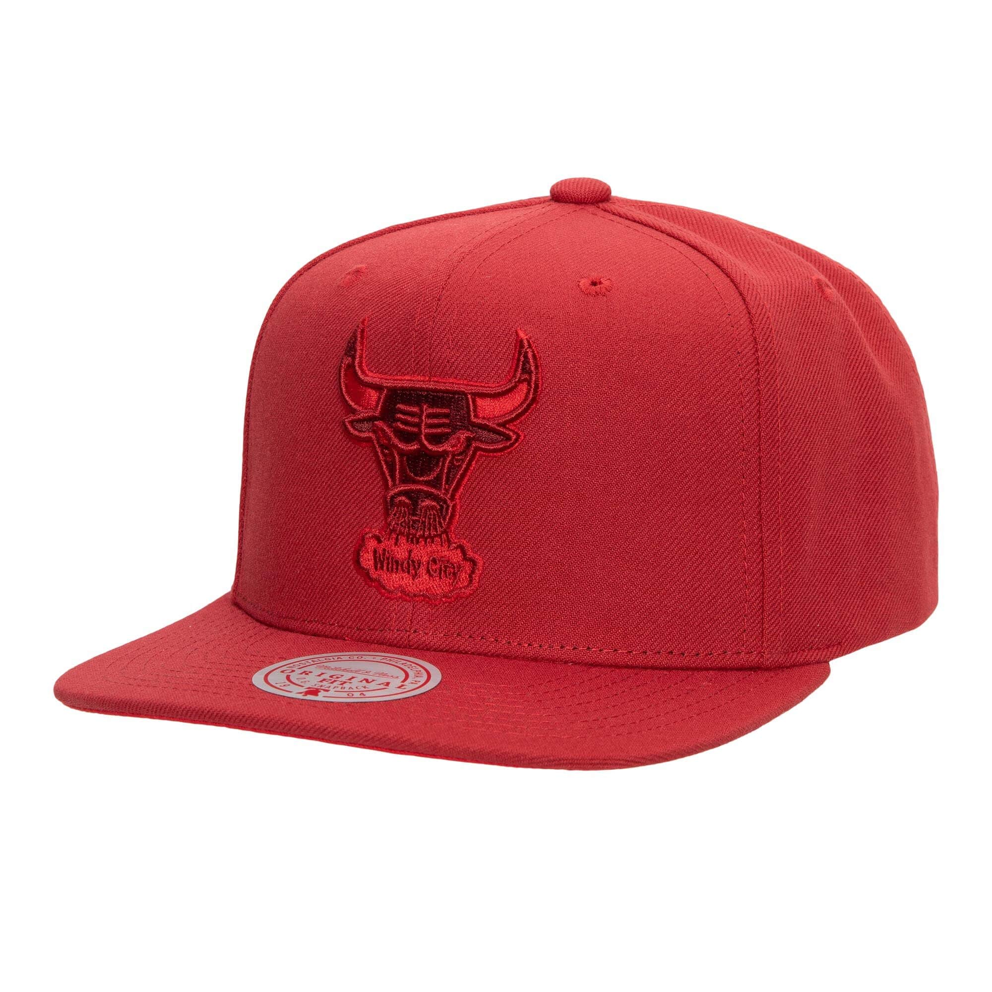 Chicago Bulls Monochromatic Red Adjustable Snapback Hat