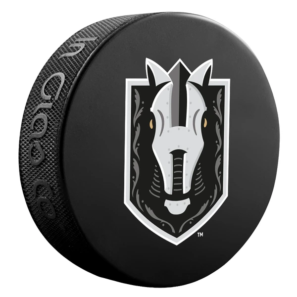 Henderson Silver Knights Team Primary Logo Souvenir Puck