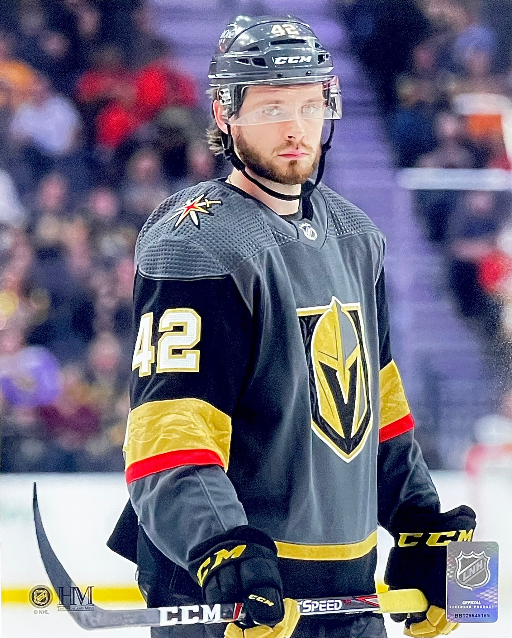 Vegas Golden Knights Daniil Miromanov Grey Jersey Portrait 8X10 Print