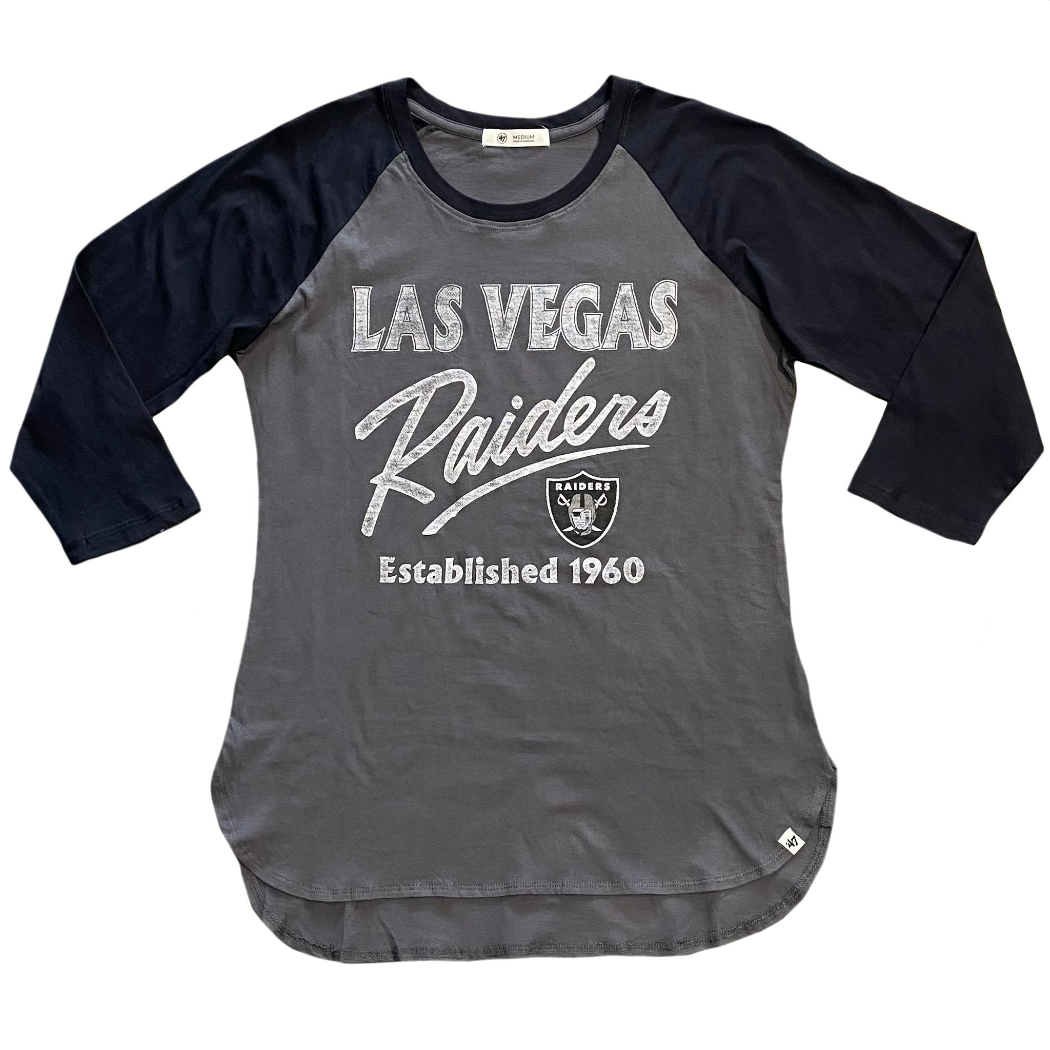 Las Vegas Raiders Women's '47 Submarine Long Sleeve Shirt