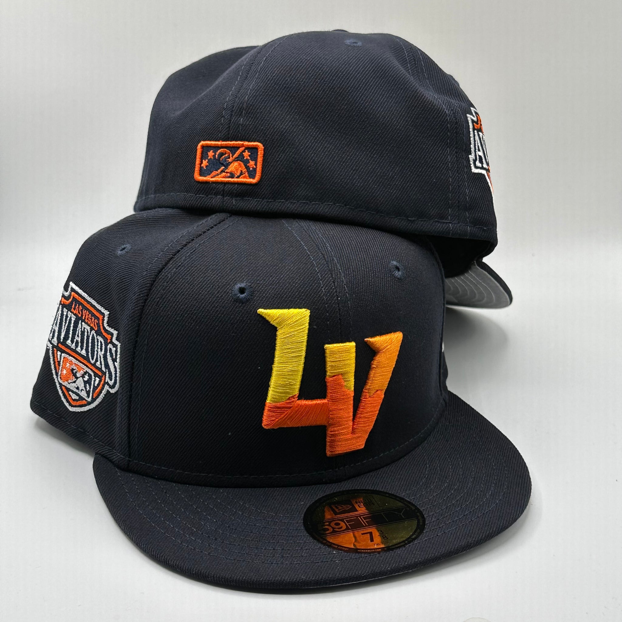 Las Vegas Aviators On-Field Side Patch Navy 59FIFTY Fitted Hat