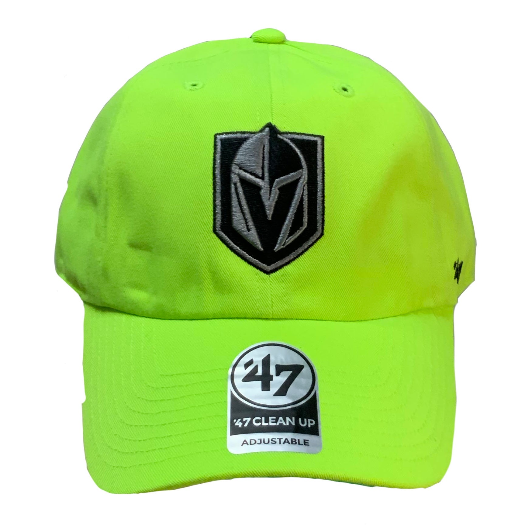 Vegas Golden Knights Neon Green 47 Clean Up Hat