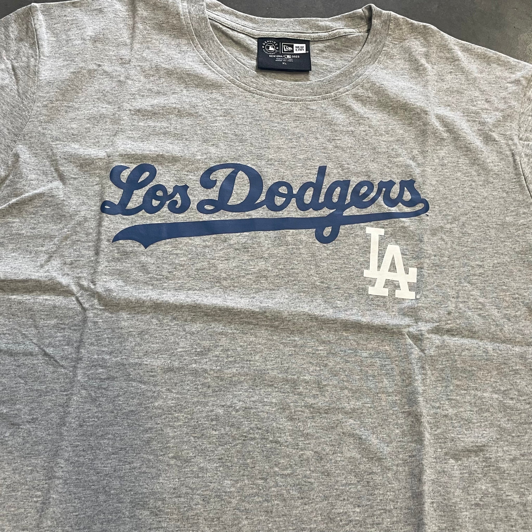 LOS ANGELES DODGERS City Connect Short Sleeve T-Shirt - HEATHER