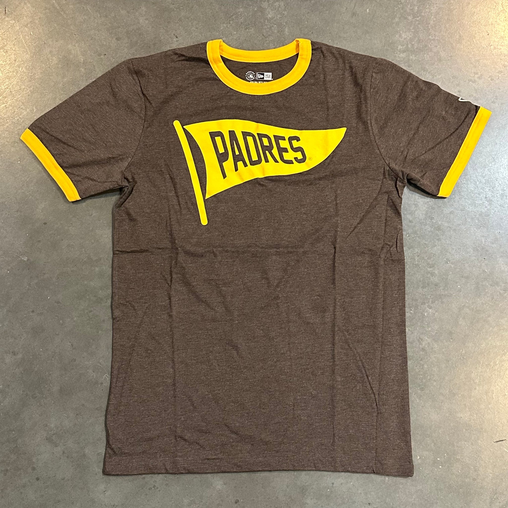San Diego Padres Pennant Ringer T-Shirt
