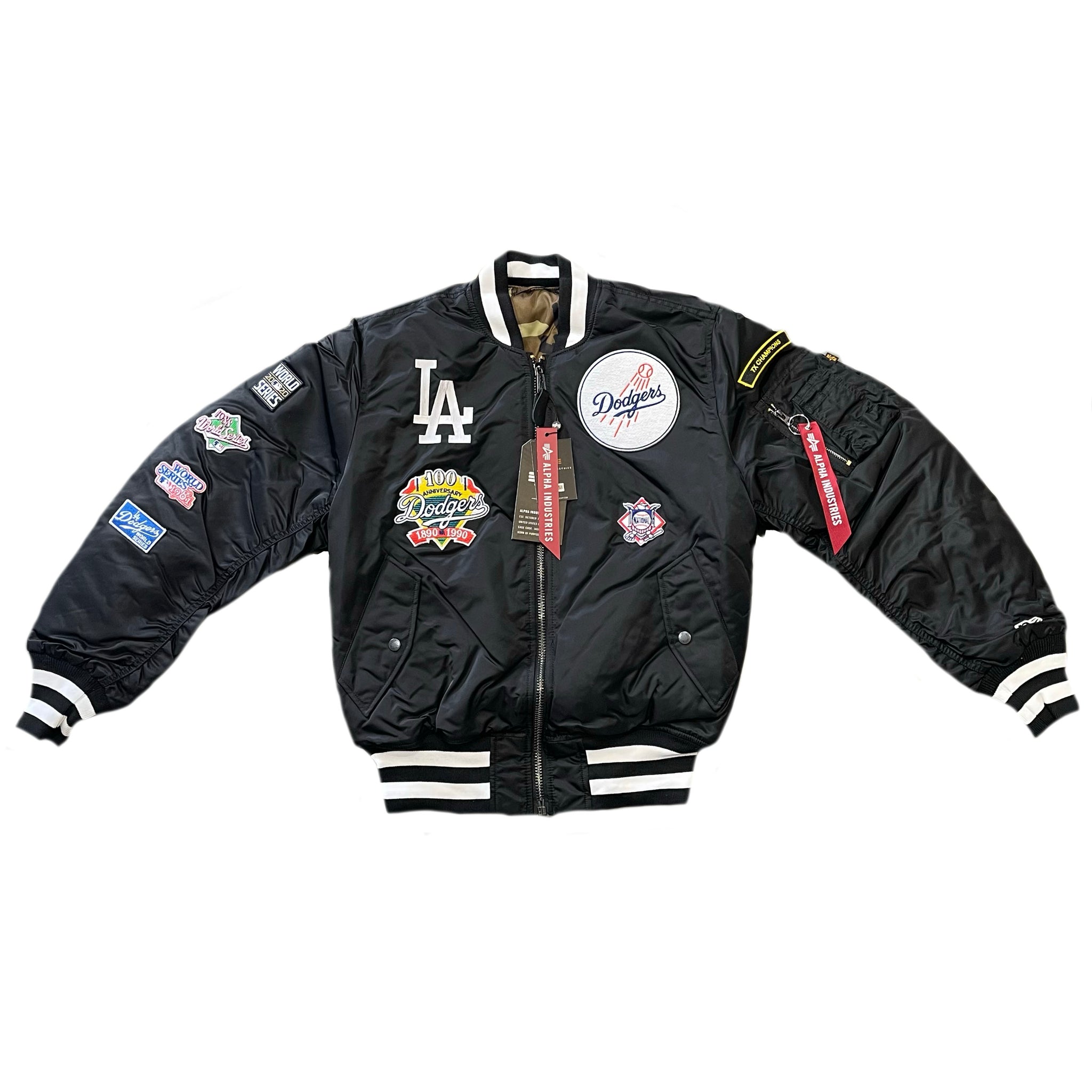 Los Angeles Dodgers Alpha Industries x New Era Reversible Jacket ***