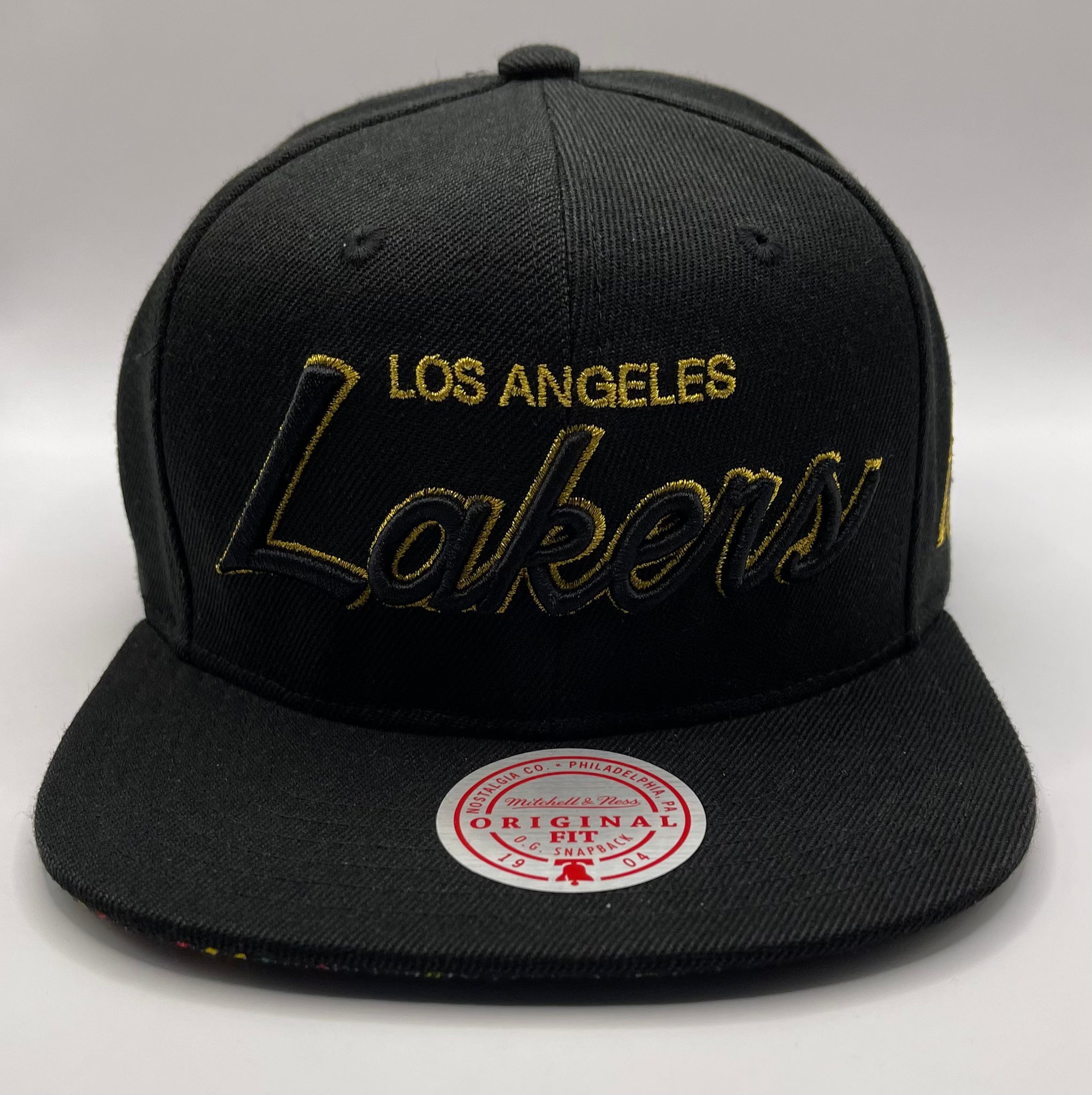 LOS ANGELES Lakers BHM Script Snapback