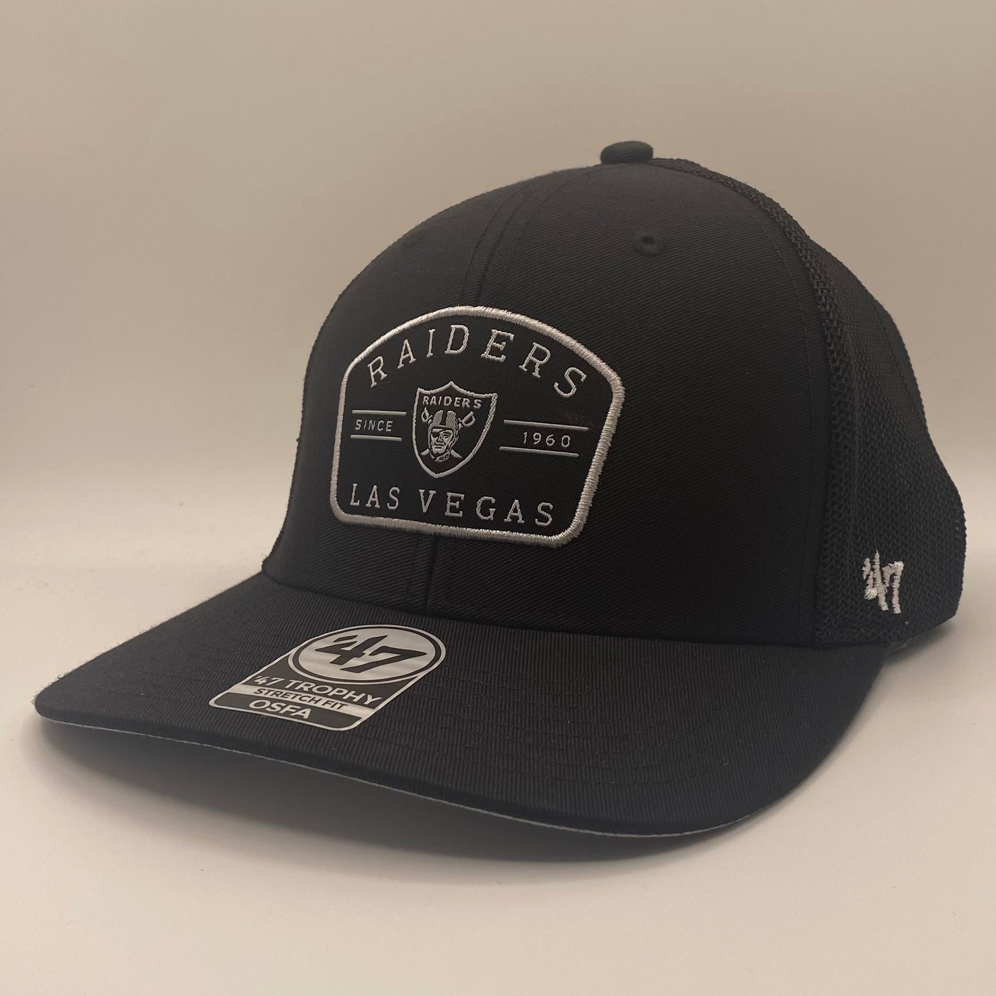 Las Vegas Raiders Trophy Trucker Flex Fit Hat