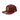 Vegas Golden Knights Burgundy Carnation Fitted Logo Flat Bill Hat