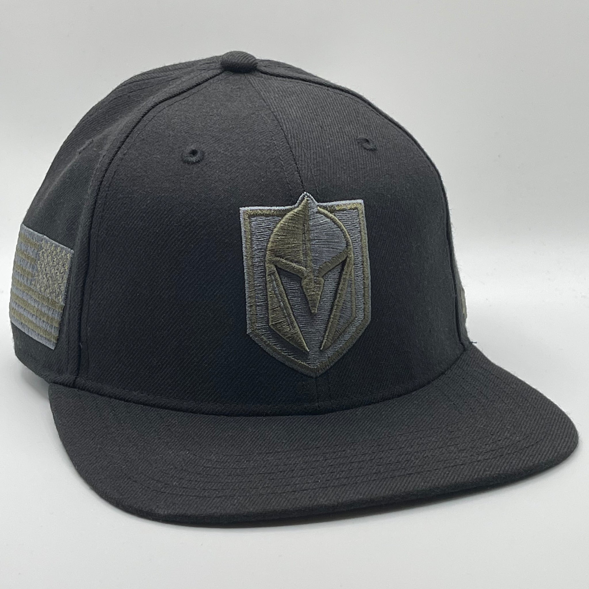 Golden Knights Military Appreciation Fitted Flat Bill Hat